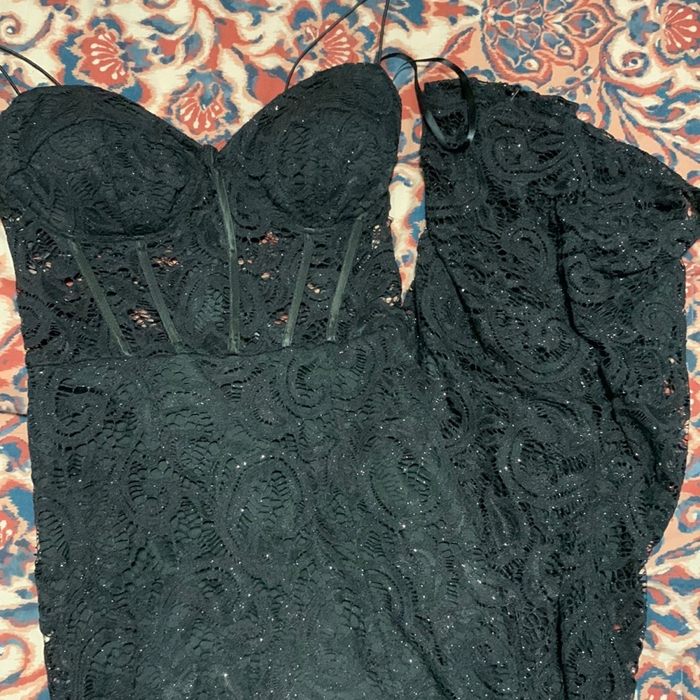 Bought from windsor for prom. Ended up not going, left with this black dress